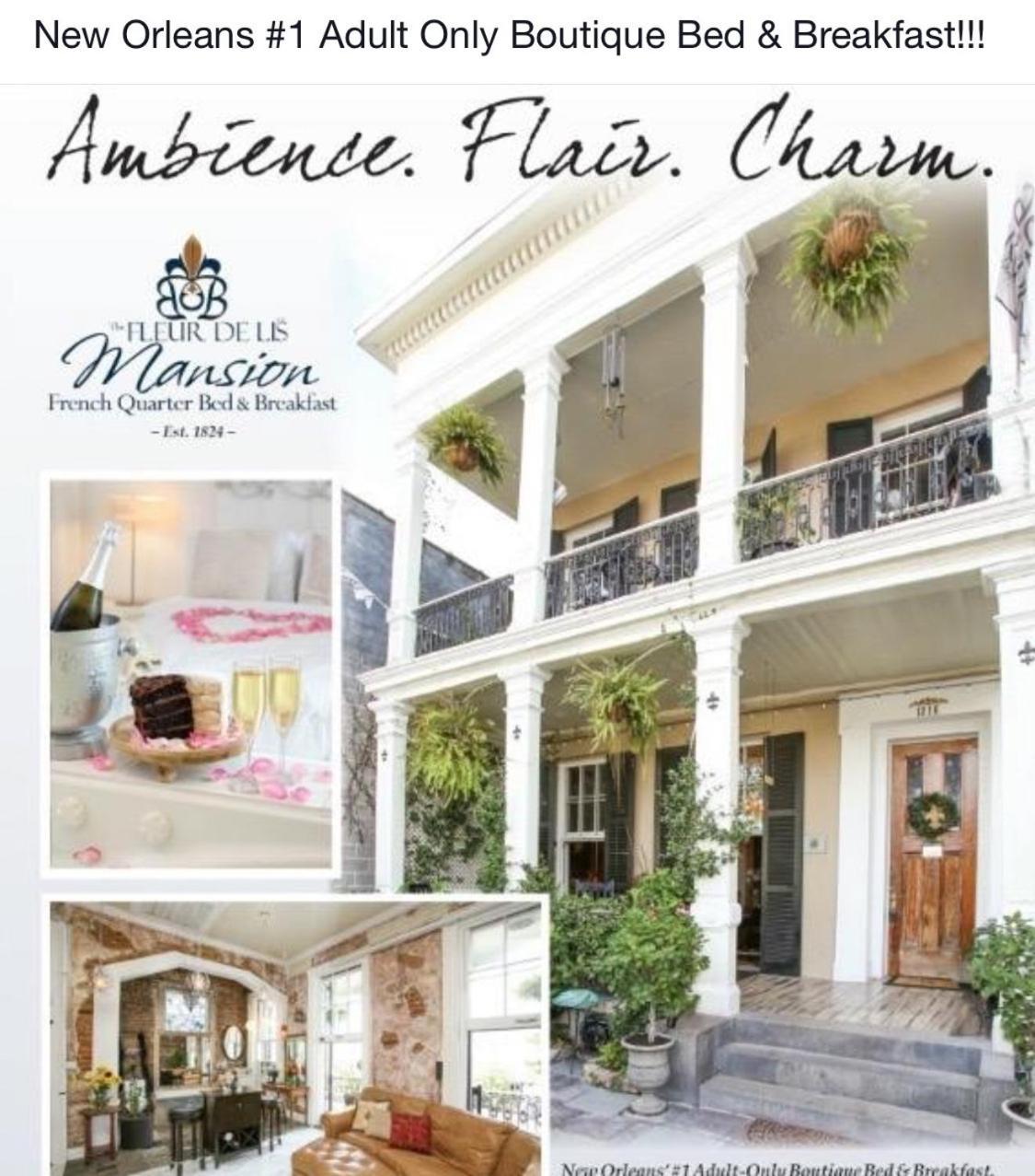 Fleur De Lis Mansion Bed & Breakfast New Orleans Eksteriør bilde